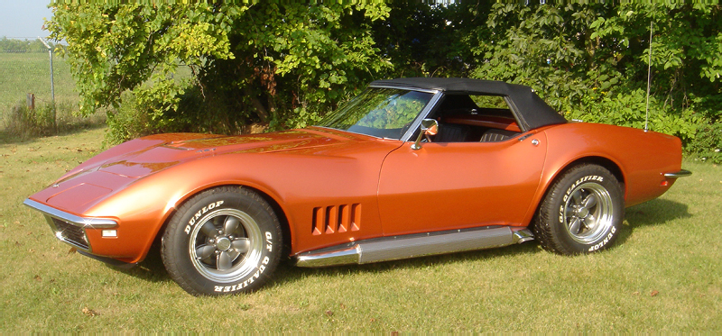 1968 Corvette Roadster 427CI'0HP 4 Speed Side Exhaust